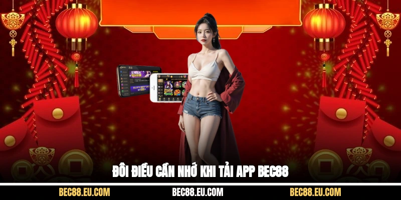 Đôi điều cần nhớ khi tải app Bec88