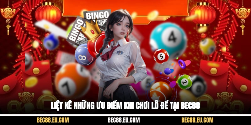 Liệt kê những ưu điểm khi chơi lô đề tại Bec88