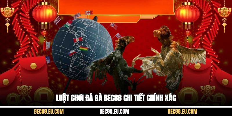 Luật chơi đá gà Bec88 chi tiết, chính xác