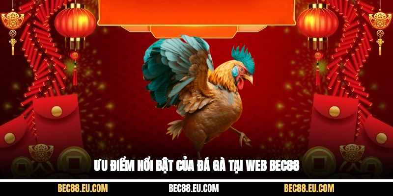 Ưu điểm nổi bật của đá gà tại web Bec88